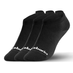 Barebarics - Barefoot Socks - Low-cut - Black - 3 pack