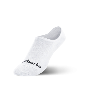 Barebarics - Barefoot Socks - No-Show - White