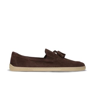 Barefoot Moccasins Be Lenka Portsiders - Dark Brown