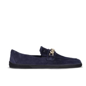 Barefoot Moccasins Be Lenka Prestage - Navy & Gold