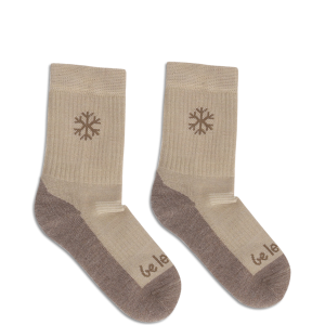 Kids barefoot Socks Be Lenka Kids - Crew - Merino Wool - Beige