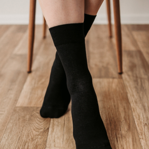 Barefoot Socks - Crew - Essentials - Black