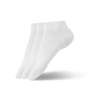 Barefoot Socks - Low-cut - Essentials - White - 3 pack