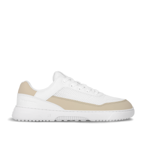 Barefoot Sneakers Barebarics Vaporo - White & Beige