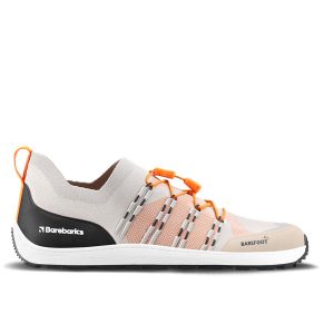 Barefoot Sneakers Barebarics Voyager - Beige & White