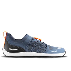 Barefoot Sneakers Barebarics Voyager - Dark Blue & White