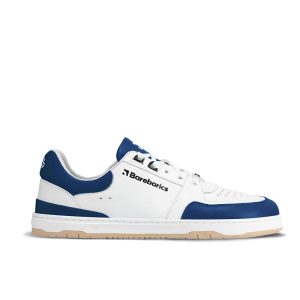 Barefoot Sneakers Barebarics Wave - White & Dark Blue