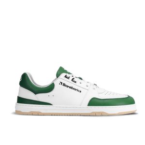 Barefoot Sneakers Barebarics Wave - White & Dark Green