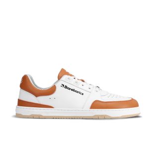 Barefoot Sneakers Barebarics Wave - White & Orange