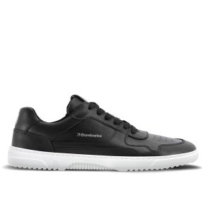 Barefoot Sneakers Barebarics Zing - Black & White - Leather