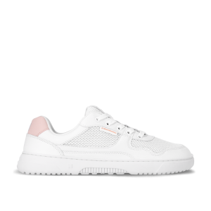 Barefoot Sneakers Barebarics Zing - Fresh - White & Coral Pink