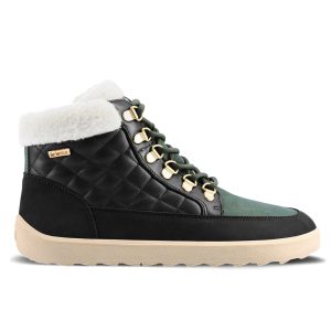 Barefoot Boots Be Lenka Olivia - Black & Dark Green