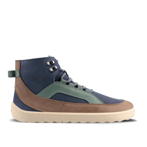 Barefoot Boots Be Lenka York - Navy, Brown & Beige