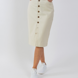 Women's Midi Skirt Be Lenka Essentials - Creme