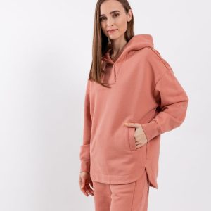 Women's Hoodie Be Lenka Essentials - Salmon Pink