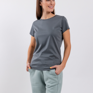 Women's Round Neck t-shirt Be Lenka Essentials - Grey