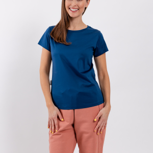Women's Round Neck t-shirt Be Lenka Essentials - Navy