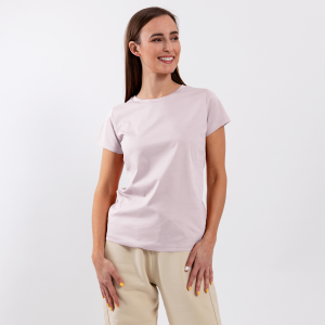 Women's Round Neck T-shirt Be Lenka Essentials - Powder Pink