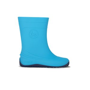 Kids Barefoot Rain Boots Be Lenka Pudds - Aqua Blue