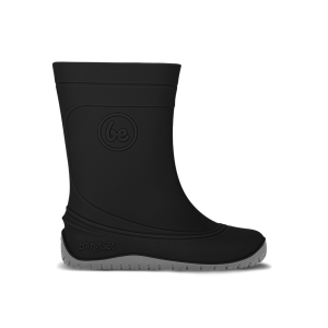 Kids Barefoot Rain Boots Be Lenka Pudds - Black