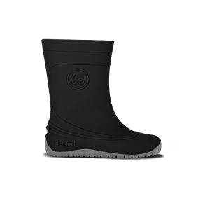 Kids Barefoot Rain Boots Be Lenka Pudds - Black