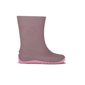 Kids Barefoot Rain Boots Be Lenka Pudds - Misty Pink