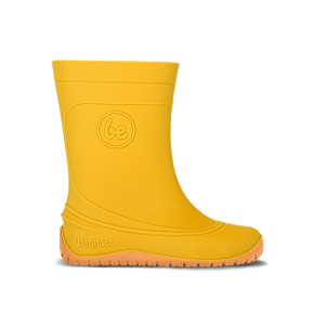 Kids Barefoot Rain Bootss Be Lenka Pudds - Yellow