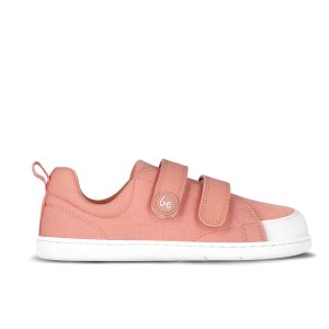 Kids barefoot sneakers Be Lenka Canvi Kids - Coral Pink