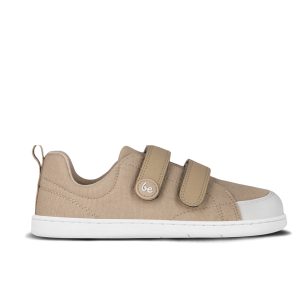 Kids barefoot sneakers Be Lenka Canvi Kids - Light Brown