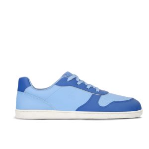 Kids barefoot sneakers Be Lenka Scoot Junior - Light & Royale Blue