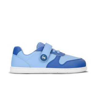 Kids barefoot sneakers Be Lenka Scoot Kids - Light & Royale Blue