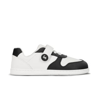 Kids barefoot sneakers Be Lenka Scoot Kids - White & Black
