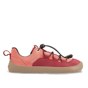 Kids barefoot sneakers Be Lenka Xplorer - Dark Red & Coral