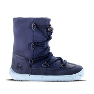 Winter Kids Barefoot Be Lenka Snowfox Kids 2.0 - Dark & Light Blue
