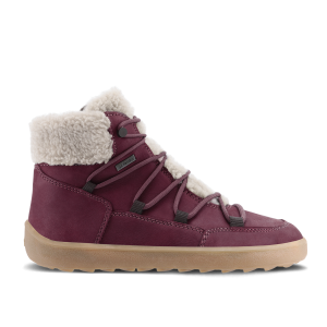 Winter Barefoot Boots Be Lenka Bliss - Burgundy Red