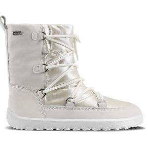 Winter Barefoot Boots Be Lenka Snowfox Woman - Pearl White