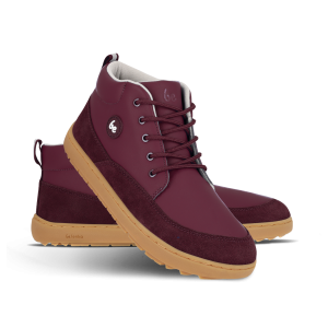 Kid's barefoot boots Be Lenka Elio Junior - Berry