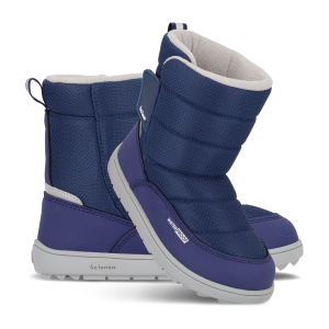 Kid's barefoot snow boots Be Lenka Ailo Junior - Dark Blue