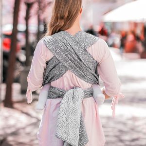 Baby Wrap - Be Lenka Bloom - Grey