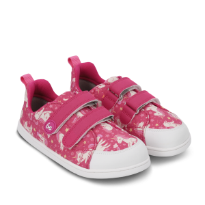 Kids barefoot sneakers Be Lenka Canvi Preschool - Unicorn