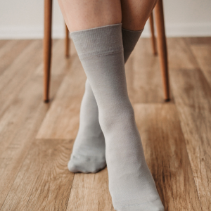 Barefoot Socks - Crew - Essentials – Grey