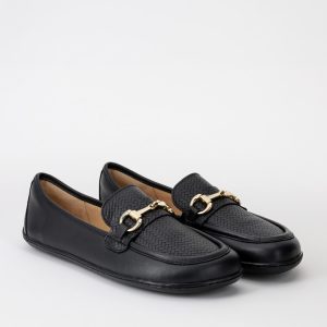 Barefoot Moccasins Be Lenka Divella - Black & Gold