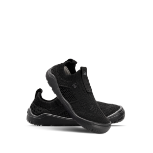 Kids Barefoot Slip-on Shoes Be Lenka Luppo Preschool - All Black