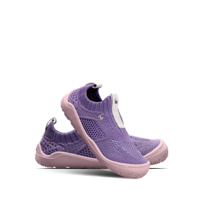 Kids Barefoot Slip-on Shoes Be Lenka Luppo Preschool - Lilac & Pink