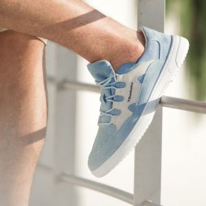 Barefoot Sneakers Barebarics Evo - Light Blue & White