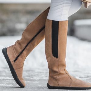 Barefoot long boots Be Lenka Sierra - Light Brown