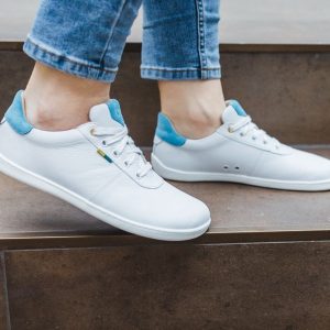 Barefoot Shoes - Be Lenka - Royale - White & Blue